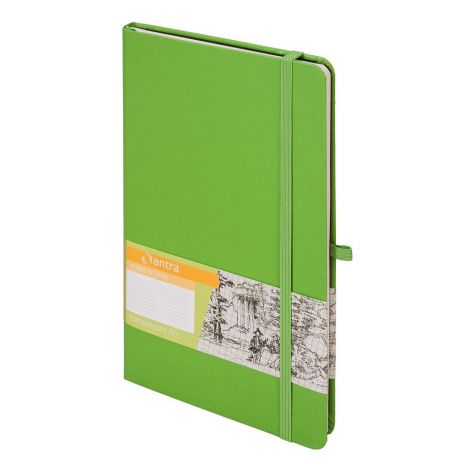 Notes Antra Romantyzm A5/80/80g kratka, Zielony jasny